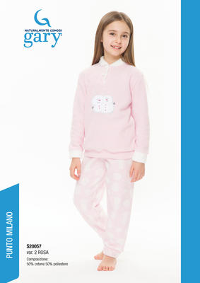 S/L-PYJAMAS FÜR MÄDCHEN S30057 Tellini S.R.L. Großhandelskleidung